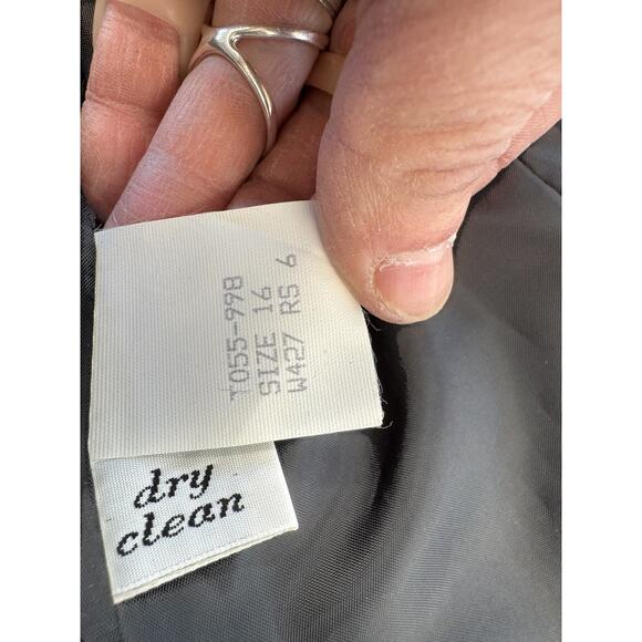 "PENDELTON" 100% Pure Virgin Wool Blazer,16, Houndstooth Pattern,Workwear,Office - Picture 6 of 8